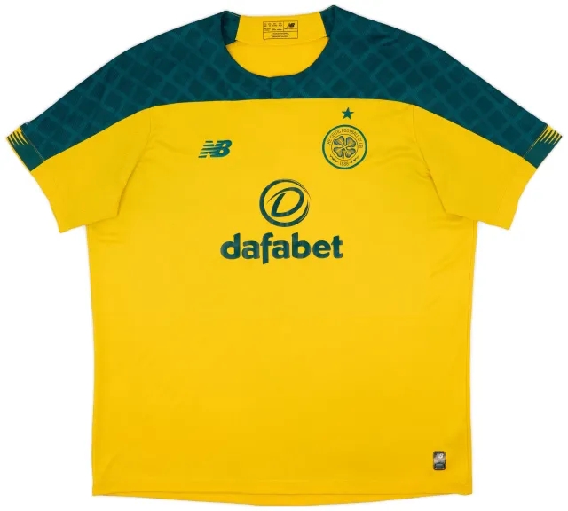 NewBalance 2019-20 Celtic Away Shirt - 6/10 - (XXL)