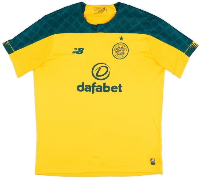 NewBalance 2019-20 Celtic Away Shirt - 9/10 - (XL)