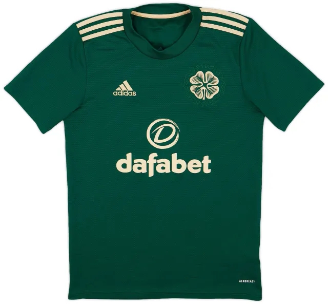 adidas 2021-22 Celtic Away Shirt - 8/10 - (S)