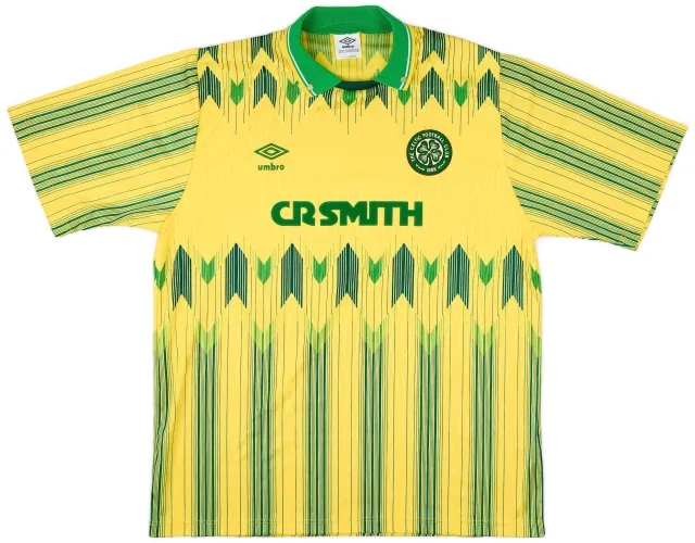 Umbro 1989-91 Celtic Away Shirt - 8/10 - (L)