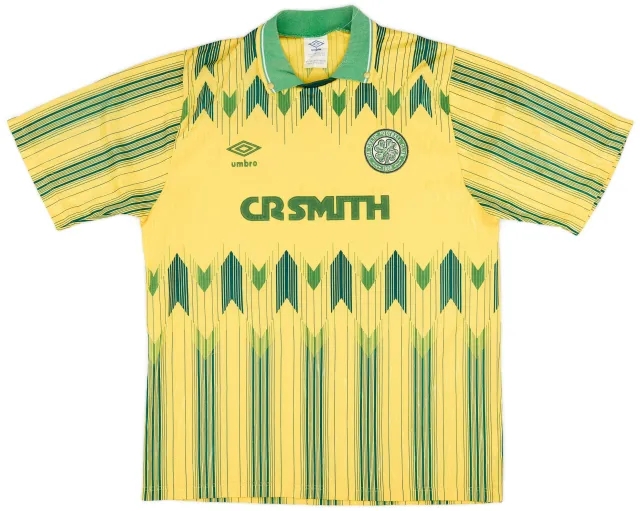 Umbro 1989-91 Celtic Away Shirt - 6/10 - (M)