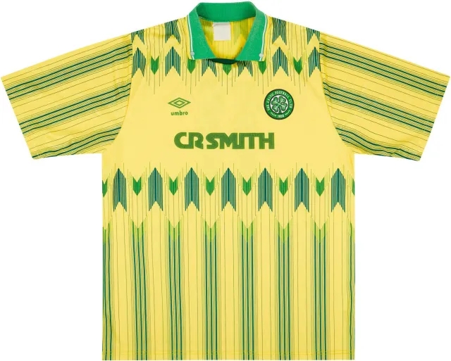 Umbro 1989-91 Celtic Away Shirt - 8/10 - (S)