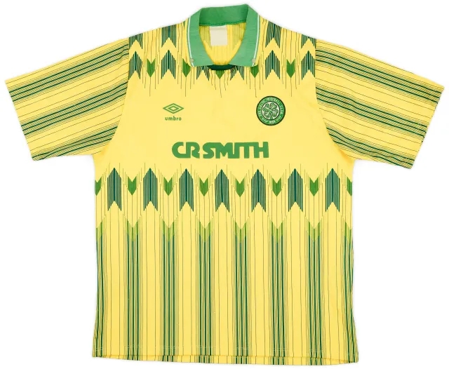 Umbro 1989-91 Celtic Away Shirt - 6/10 - (XL)