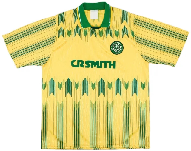 Umbro 1989-91 Celtic Away Shirt - 6/10 - (L)