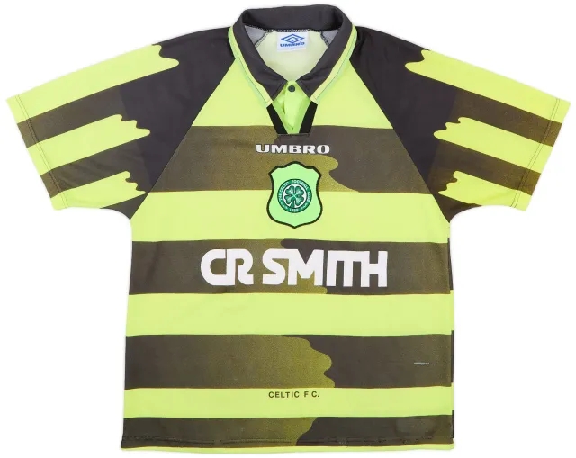 Umbro 1996-97 Celtic Away Shirt - 8/10 - (M)