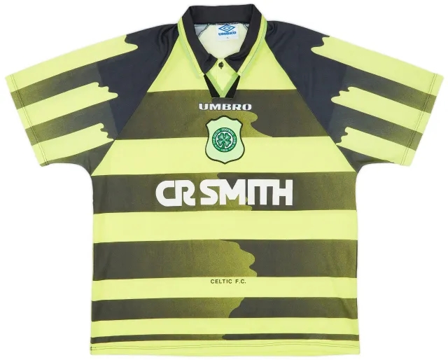 Umbro 1996-97 Celtic Away Shirt - 8/10 - (XL)