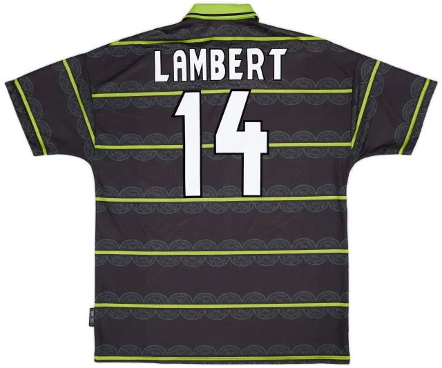 Umbro 1998-99 Celtic Away Shirt Lambert #14 - 7/10 - (XL)