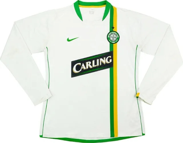 Nike 2006-08 Celtic Player Issue European L/S Shirt - 6/10 - (L)