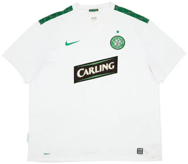 Nike 2009-10 Celtic European Shirt - 6/10 - (XXL)