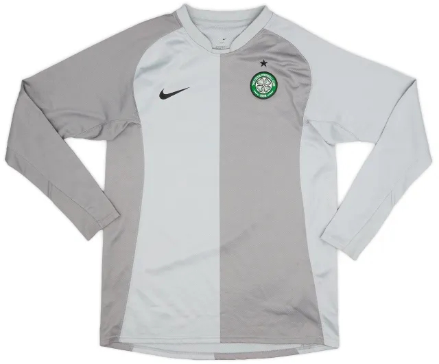 2006-07 Celtic GK Shirt - 9/10 - (XL.Boys)
