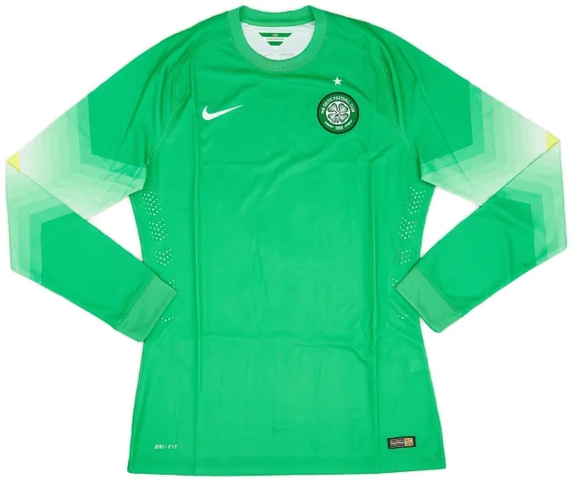Nike 2014-15 Celtic Player Issue GK Shirt - 9/10 - (L)
