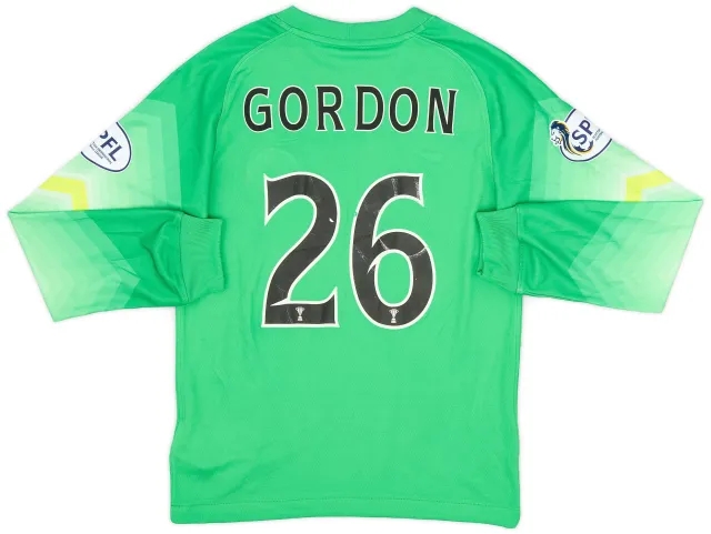 Nike 2014-15 Celtic GK Shirt Gordon #26 - 7/10 - (S.Boys)