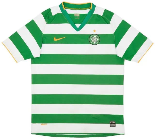Nike 2008-10 Celtic Home Shirt - 8/10 - (XL.Boys)