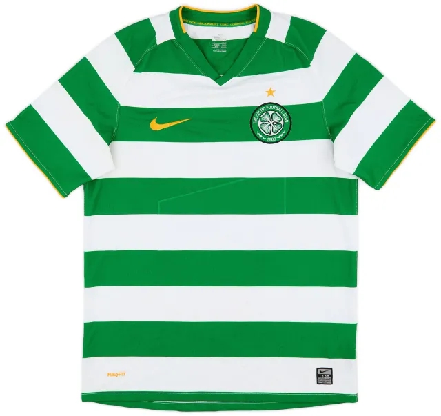 Nike 2008-10 Celtic Home Shirt - 4/10 - (S)