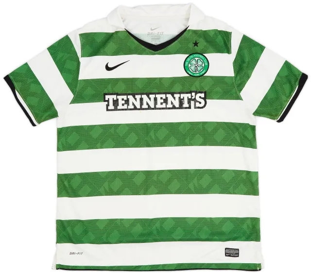 Nike 2010-12 Celtic Home Shirt - 5/10 - (XL)