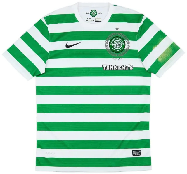 Nike 2013-15 Celtic Home Shirt - 9/10 - (M)