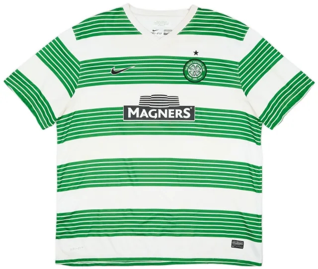 Nike 2013-15 Celtic Home Shirt - 7/10 - (XXL)