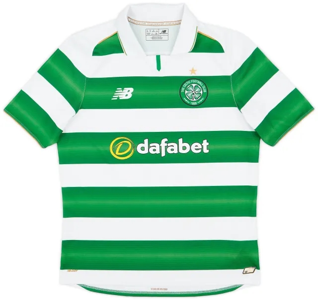 NewBalance 2016-17 Celtic Home Shirt - 8/10 - (M)