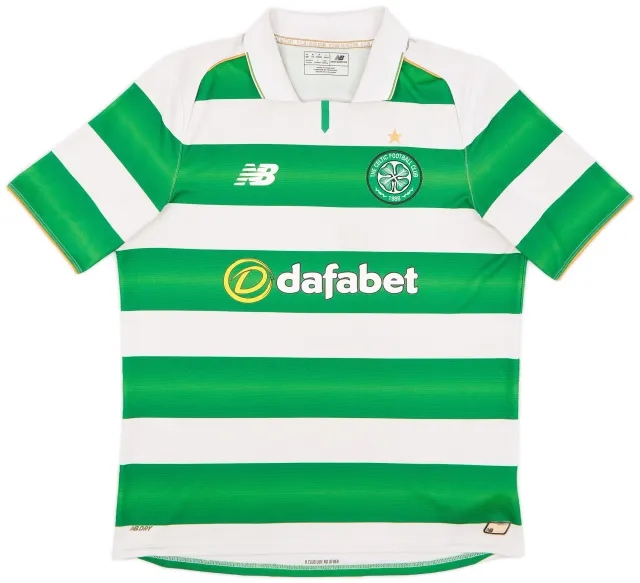 NewBalance 2016-17 Celtic Home Shirt - 5/10 - (M)
