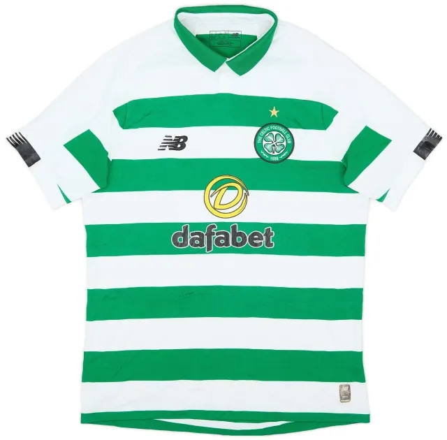 NewBalance 2016-17 Celtic Home Shirt - 6/10 - (L)