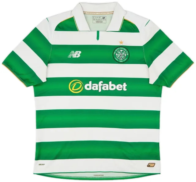 NewBalance 2016-17 Celtic Home Shirt - 5/10 - (L)
