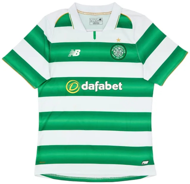 NewBalance 2016-17 Celtic Home Shirt - 7/10 - (M)