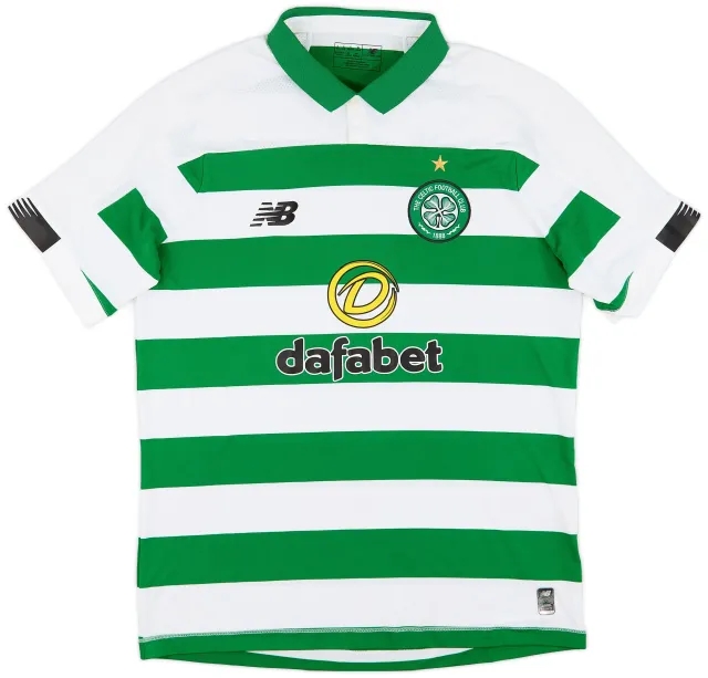 NewBalance 2019-20 Celtic Home Shirt - 9/10 - (L)
