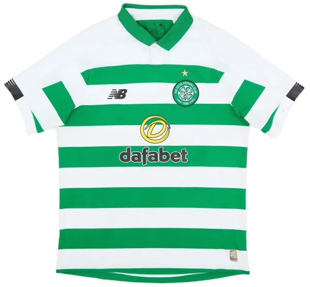 NewBalance 2019-20 Celtic Home Shirt - 7/10 - (L)