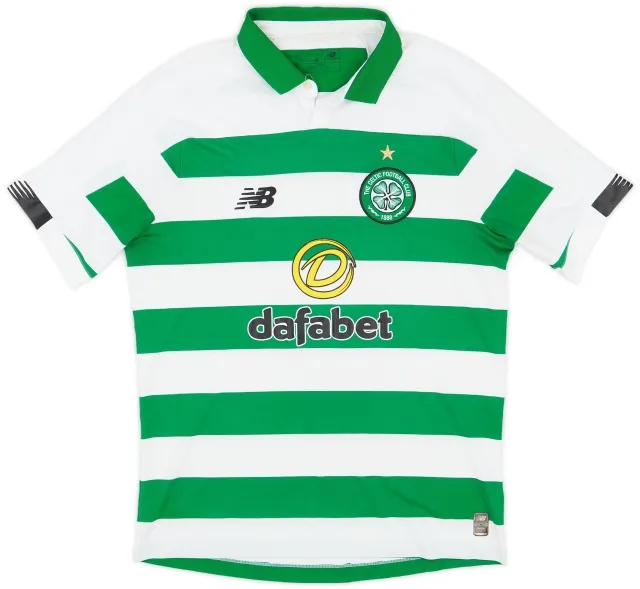 NewBalance 2019-20 Celtic Home Shirt - 6/10 - (M)
