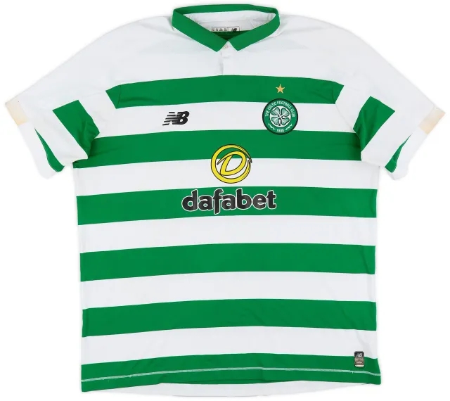 NewBalance 2019-20 Celtic Home Shirt - 5/10 - (XXL)