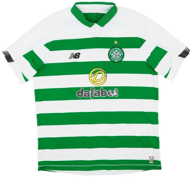 NewBalance 2019-20 Celtic Home Shirt - 5/10 - (XL)
