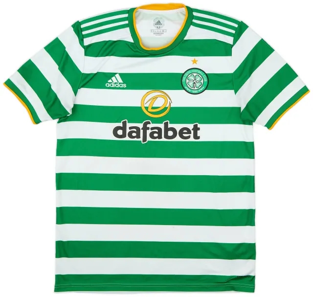 NewBalance 2020-21 Celtic Home Shirt - 7/10 - (M)