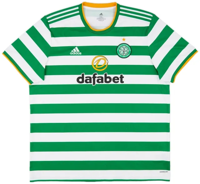 NewBalance 2020-21 Celtic Home Shirt - 8/10 - (XXL)