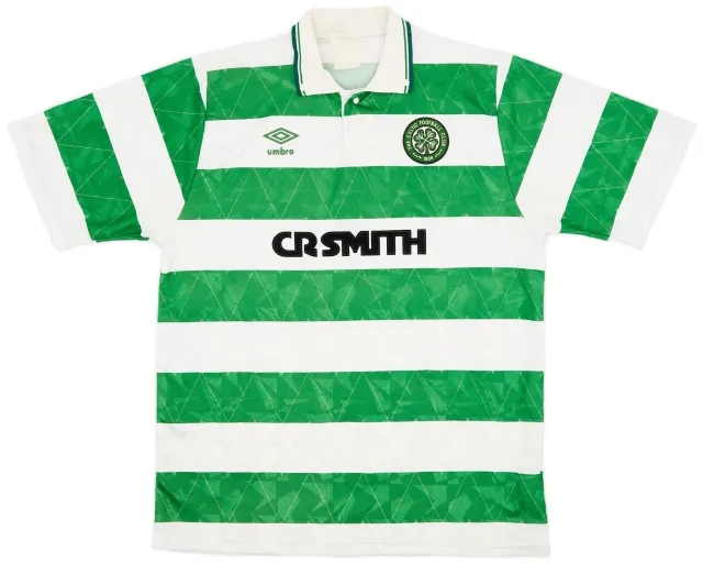 Umbro 1989-91 Celtic Home Shirt - 8/10 - (XL)