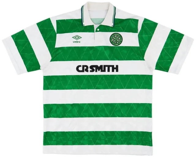 Umbro 1989-91 Celtic Home Shirt - 9/10 - (XL)