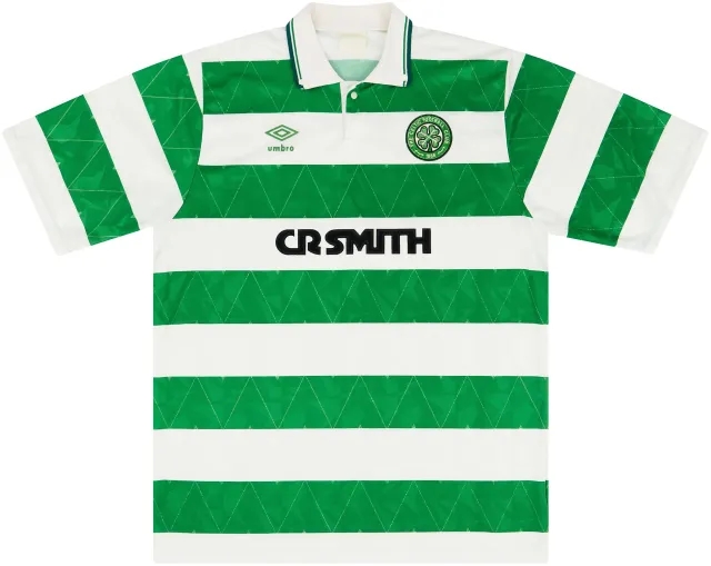 Umbro 1989-91 Celtic Home Shirt - 9/10 - (L)