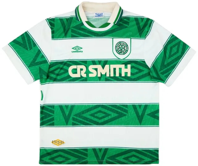 Umbro 1993-95 Celtic Home Shirt - 8/10 - (XL)