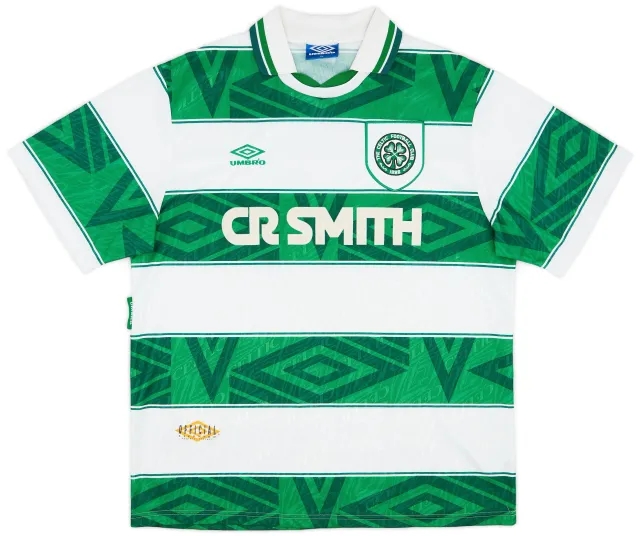 Umbro 1993-95 Celtic Home Shirt - 8/10 - (XL)