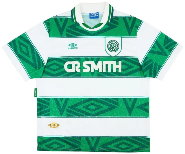 Umbro 1993-95 Celtic Home Shirt - 7/10 - (XL)