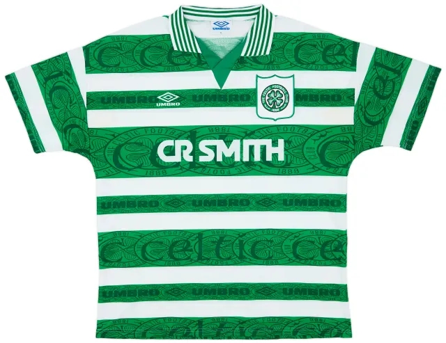 Umbro 1995-97 Celtic Home Shirt - 8/10 - (XL)