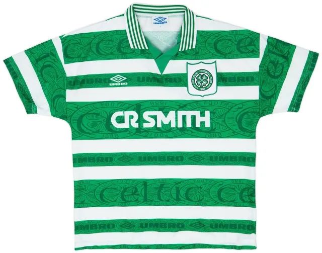 Umbro 1995-97 Celtic Home Shirt - 8/10 - (L)