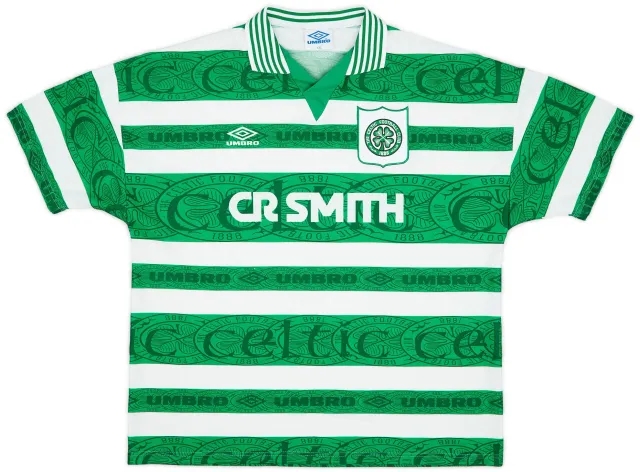 Umbro 1995-97 Celtic Home Shirt - 9/10 - (XXL)