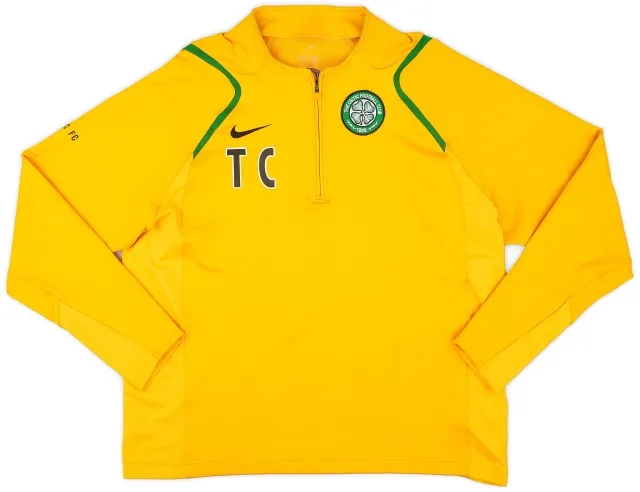 Nike 2006-07 Celtic Staff Issue 1/4 Zip Track Top (TC) - 9/10 - (XL)