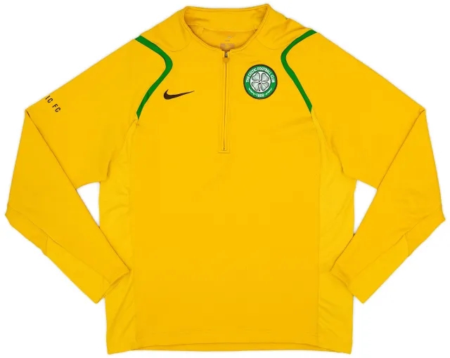 2006-07 Celtic Nike 1/4 Zip Training Top - 8/10 - (M)