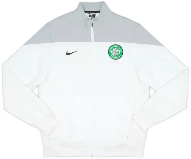 2013-14 Celtic Nike Track Jacket - 9/10 - (M)