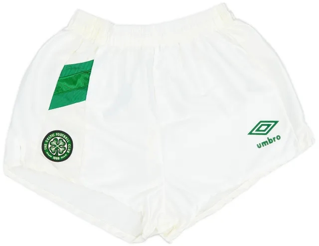 Umbro 1989-91 Celtic Home Shorts - 9/10 - (S)