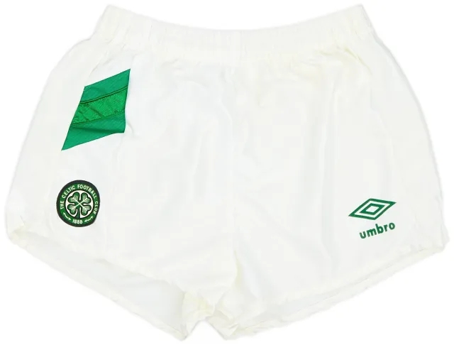 Umbro 1989-91 Celtic Home Shorts - 8/10 - (S)