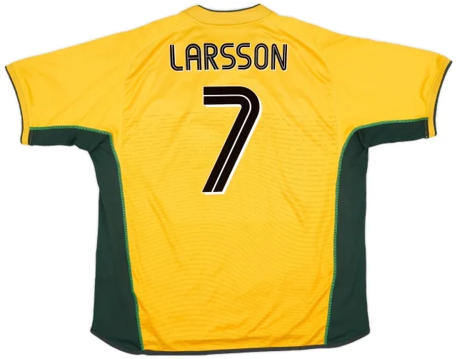Umbro 2003-04 Celtic Third Shirt Larsson #7 - 7/10 - (XXL)