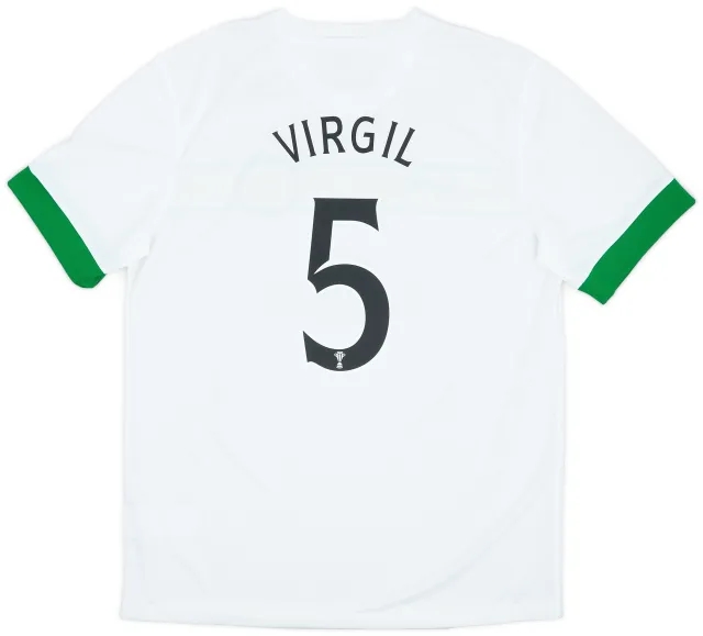 Nike 2014-15 Celtic European Third Shirt Virgil #5 (L)