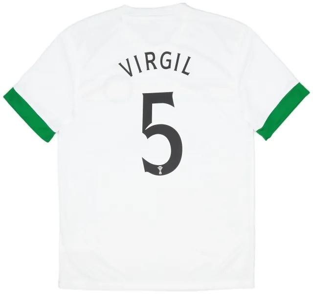 Nike 2014-15 Celtic European Third Shirt Virgil #5 (M)